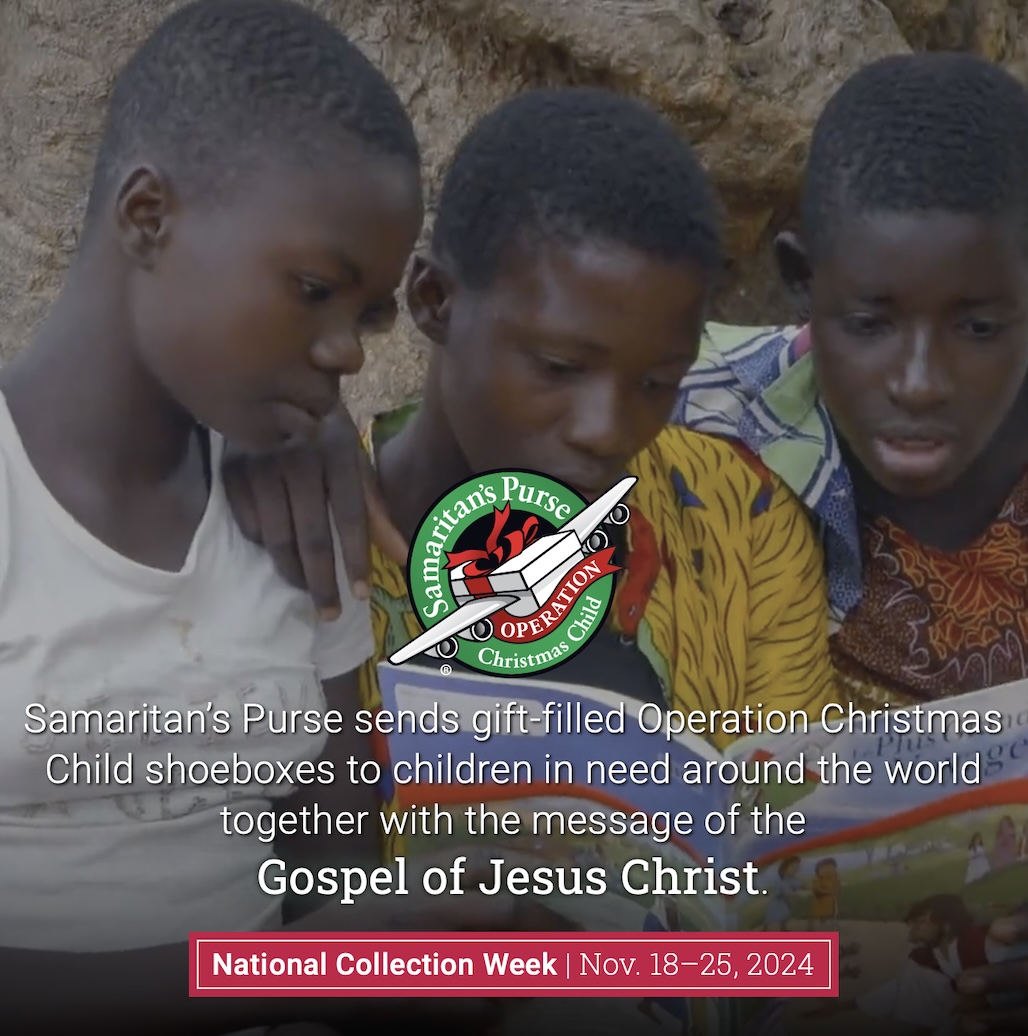 Operation Christmas Child Shoeboxes