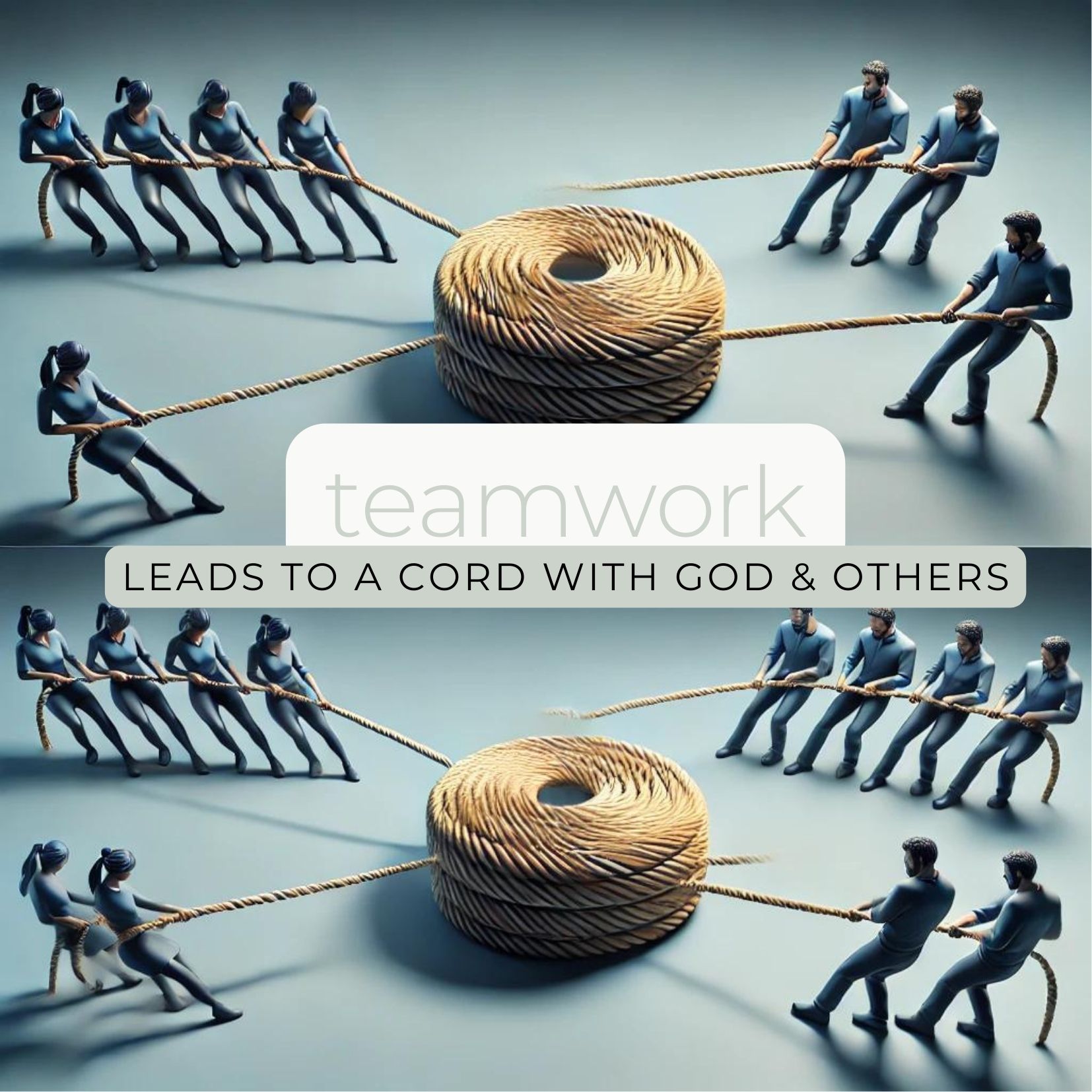 Teamwork Leads to a Cord with God & Others